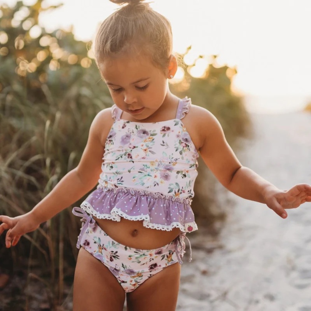 3T Cheeky Plum swimsuit